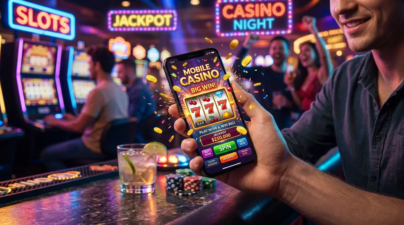 Winsly casino på mobilen